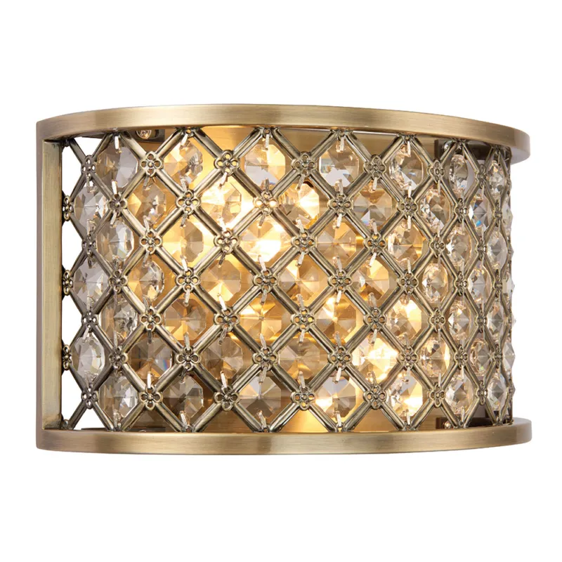 HUDSON antique brass 70559 Endon Lighting Hit sprzedaży