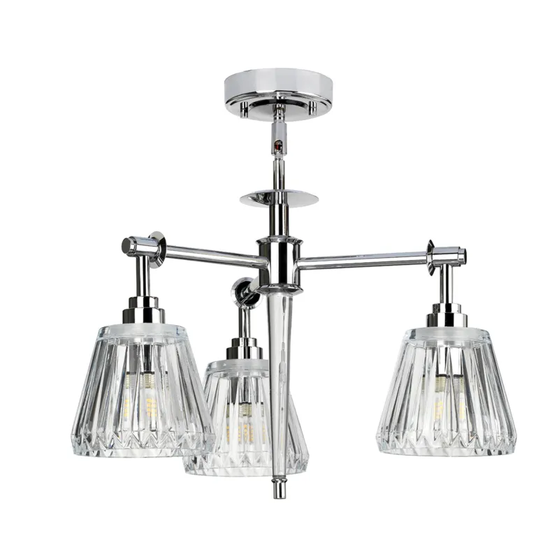 AGATHA Led polished chrome BATH-AGATHA3P-PC Elstead Lighting Nowość