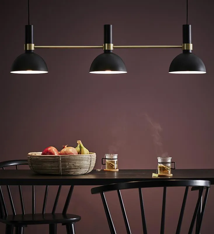 Darmowy zwrot LARRY black-gold III 106971 Markslojd