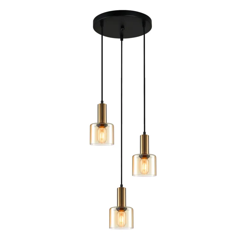 Ograniczona ilość SANTIA III PND-65342-3A-BRO+AMB Italux