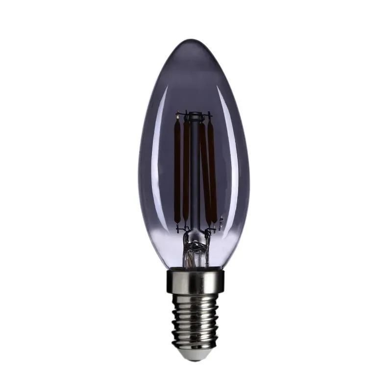 Zniżka E14 4W 2200K Dimm Smoke - Źródło światła retro LED E14