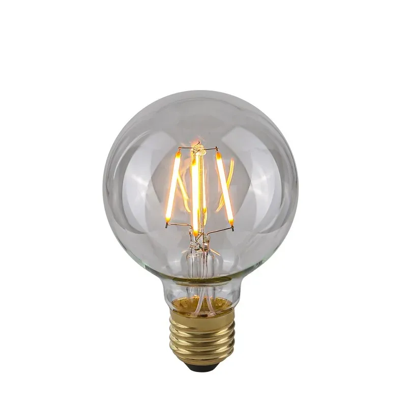 Szybka dostawa E27 4W 2200K G80 Clear - Źródło światła retro LED E27