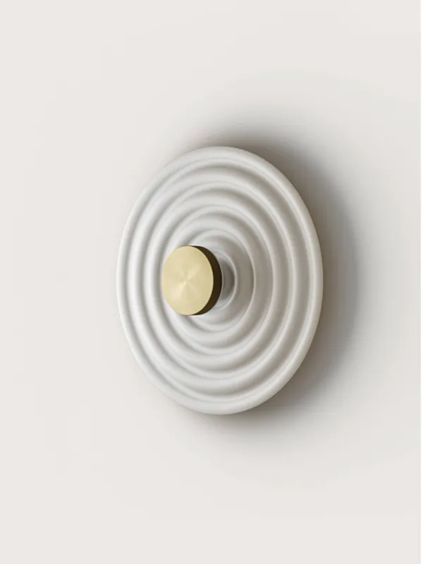 Oferta czasowa Aromas Lampa ścienna / kinkiet Rang biało-złoty śr. 50 cm / dostępne inne kolory