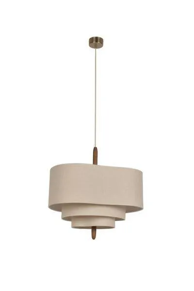 Market Set Lampa wisząca Pebble śr. 58 cm beżowa Tani