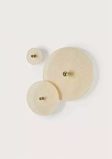 Aromas Lampa ścienna / kinkiet Tan Tan śr. 60 cm rattanowy naturalny mocowanie 10 cm Wysoka jakość