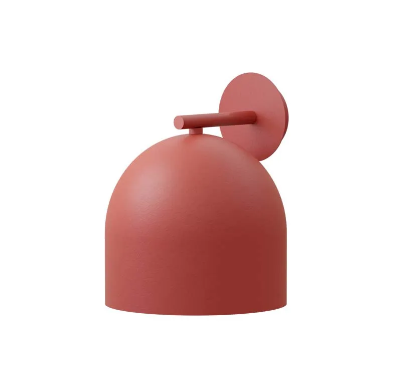 Robin Lampa ścienna / kinkiet Rio czerwony śr. klosza 16 cm Obniżka ceny