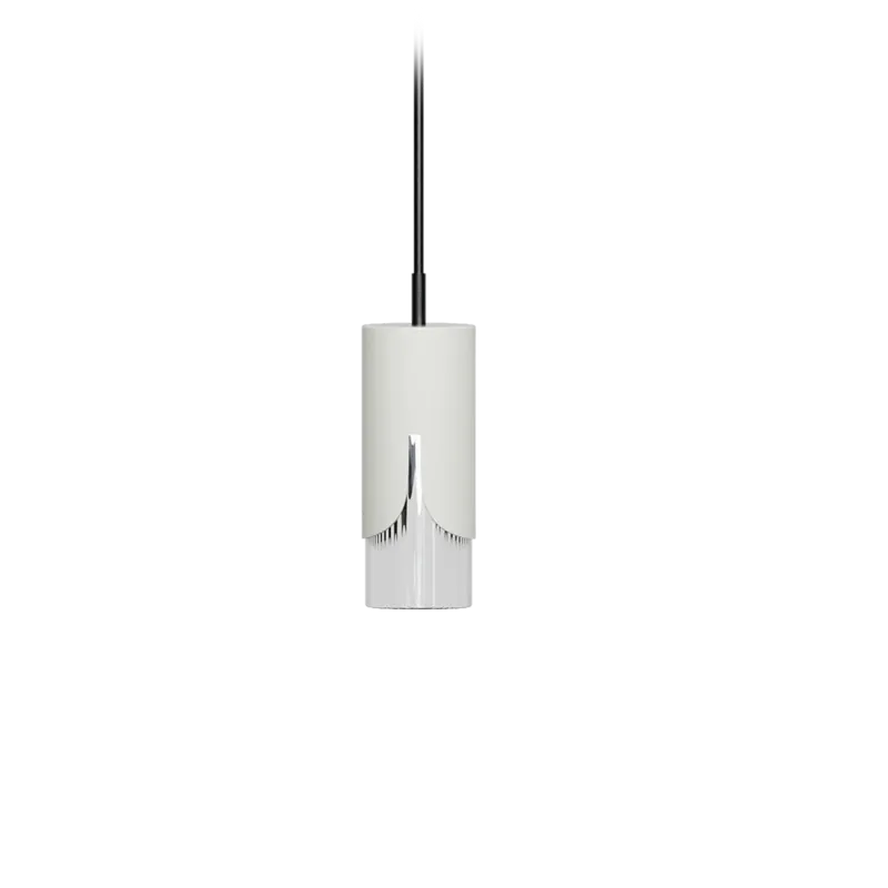 Dostępne od ręki Robin Lampa wisząca Bisel rozm. S wys. 16 cm biała