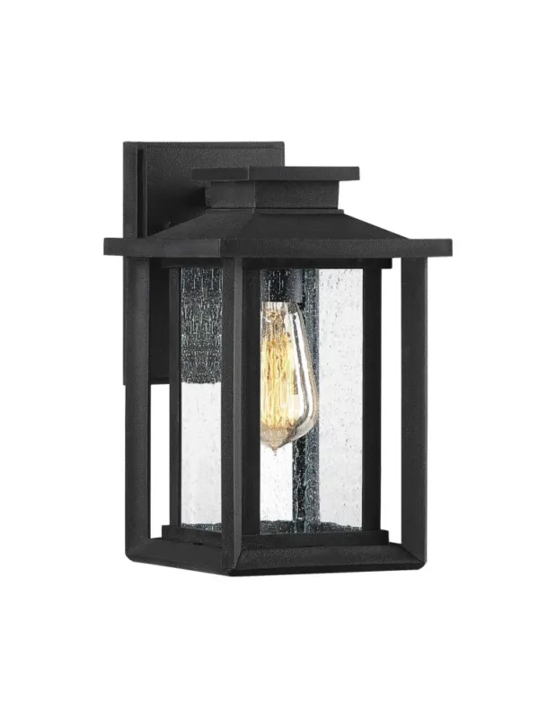 Zniżka Elstead Lighting Mała latarnia naścienna Wakefield - 1 źródło światła IP44 QZ-WAKEFIELD-S-TBK