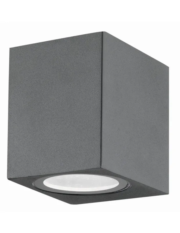 Luces Exclusivas RANCAGUA Zewnętrzna Ścienna 1xGU10 LED szary IP54 LE71379 Zamów dziś