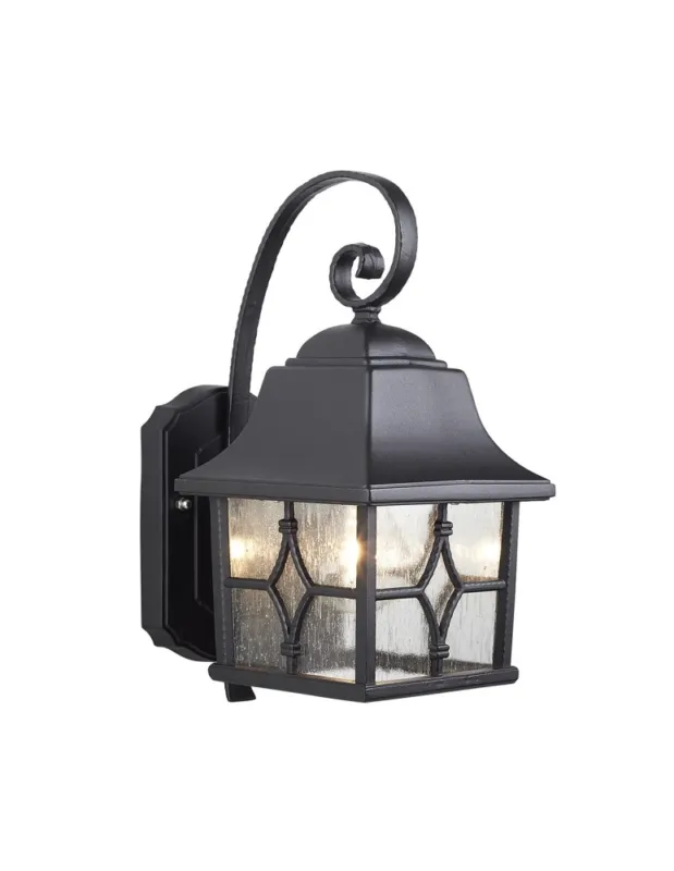 Tylko do końca tygodnia Elstead KENT Kinkiet E27 1x60W IP44 Czarny KENT kolory-swiatla.pl