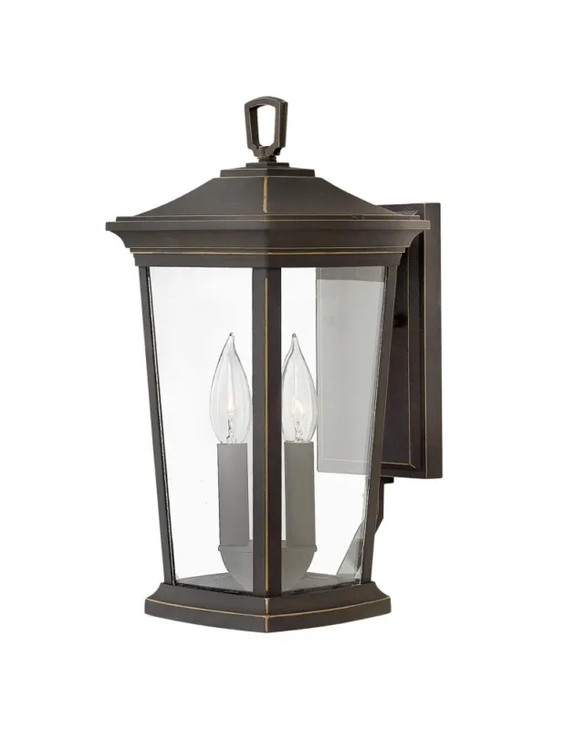 Oferta Elstead Lighting Średnia latarnia naścienna Bromley - 2 źródła światła IP44 HK-BROMLEY2-M