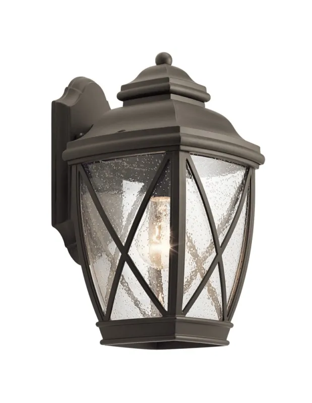 Super okazja Elstead TANGIER Kinkiet E27 1x60W IP44 Antyczny Brąz KL-TANGIER2-M kolory-swiatla.pl