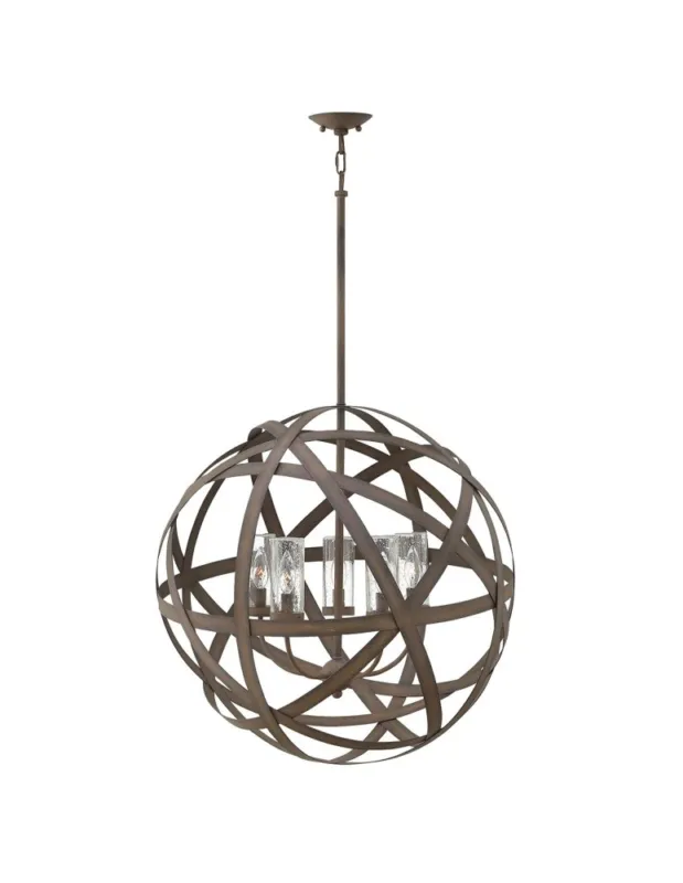 Wyprzedaż Elstead Lighting Latarnia wisząca Carson - 5 źródeł światła IP44 HK-CARSON-5P