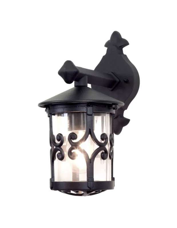 Dodaj do koszyka Elstead Lighting Latarnia naścienna Hereford - 1 źródło światła IP23 BL8-BLACK