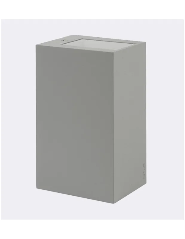 Norlys Lillehammer Kinkiet IP65 LED 4,2W 103lm 3000K Aluminium 1582AL kolory-swiatla.pl Popularny