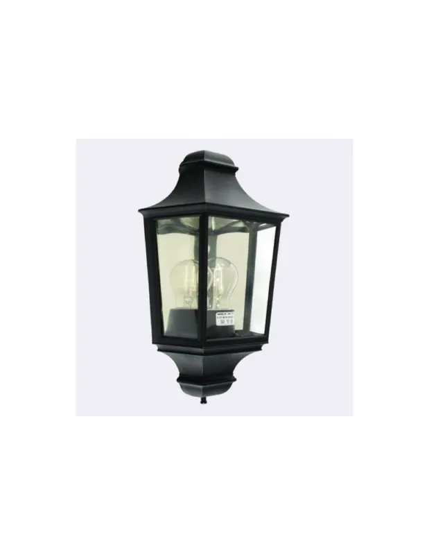Norlys Glasgow Kinkiet 1xE27 IP65 Czarny 730B kolory-swiatla.pl Okazja