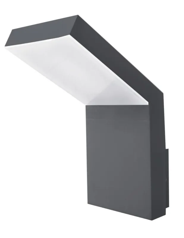 Luces Exclusivas NECOCHEA Zewnętrzna Ścienna LED 6W 350lm 3000K szary IP54 LE71342 Super okazja