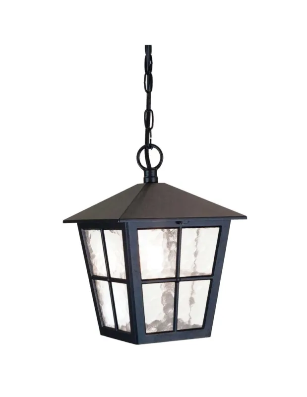 Elstead Lighting Latarnia wisząca Canterbury - 1 źródło światła IP43 BL48M-BLACK Taniej