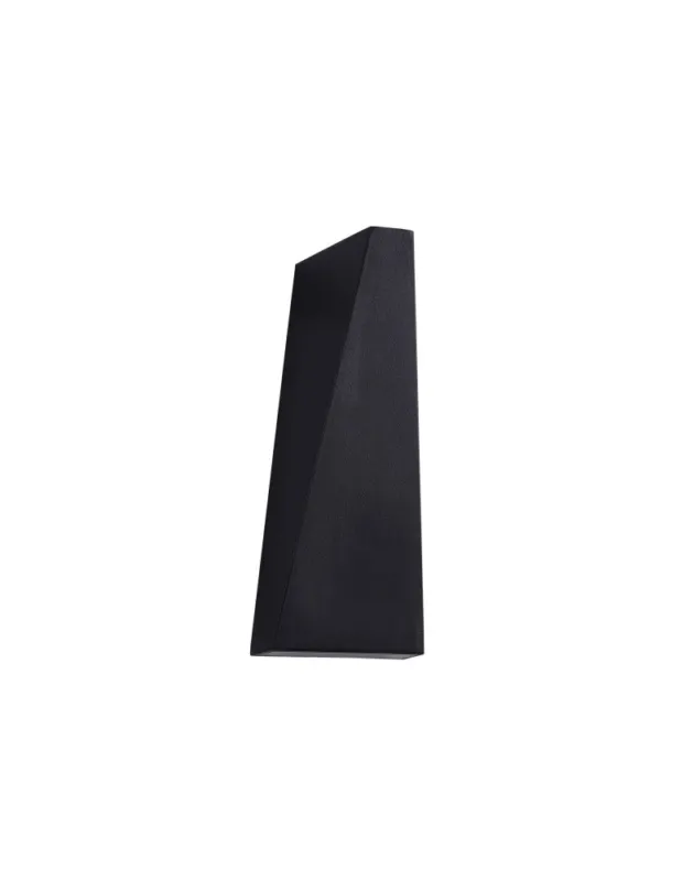 Ostatnie sztuki Maytoni Times Square LED 6W 3200K 100lm kinkiet O580WL-L6B czarny kolory-swiatla.pl