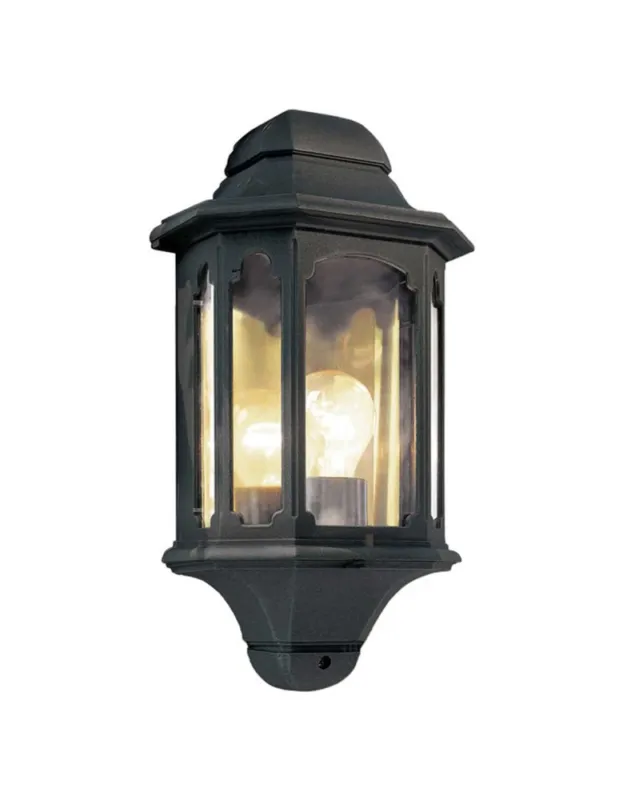 Zniżka Elstead Lighting Latarnia naścienna Chapel - 1 źródło światła IP44 CP7-BLACK
