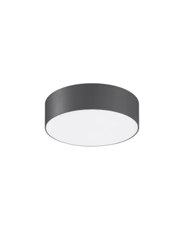 Azzardo CASPER ROUND IP54 LED 15W 1300lm 4000K Zewnętrzna Ciemny Szary Sufitowa AZ4493 kolory-swiatla.pl Dostępne od ręki
