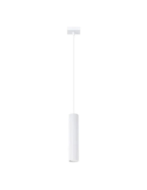 Bestseller Sollux Lampa wisząca KARBON 1 biały SL.1535