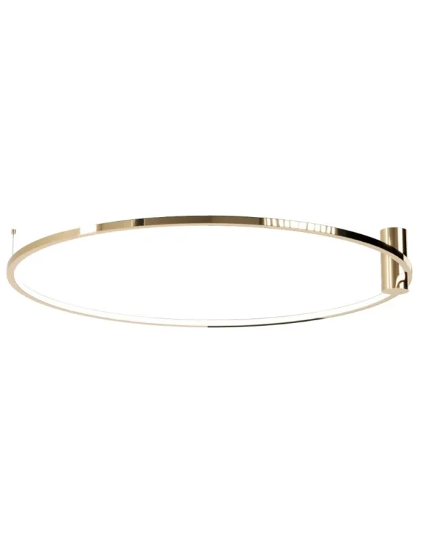 Oferta limitowana YASKR Plafon Ringa L 1xLED złoty CL0112-L-GD Złoty