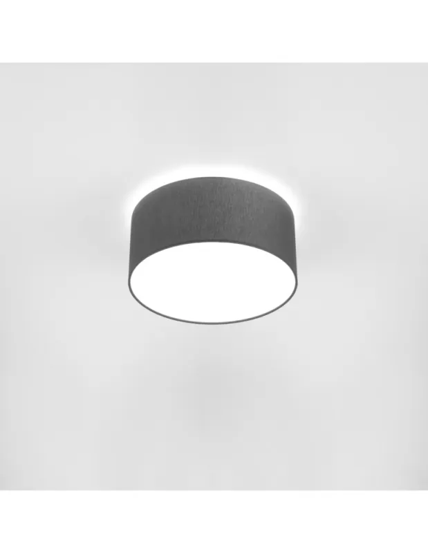 Hit cenowy Nowodvorski CAMERON Sufitowa Plafon Max moc 2x25W only LED E27 Szary 9687 kolory-swiatla.pl