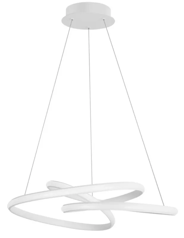 Oferta czasowa Luces Exclusivas IBIZA Wisząca LED 43W 3013lm 3000K Ściemnialna biały mat LE41652