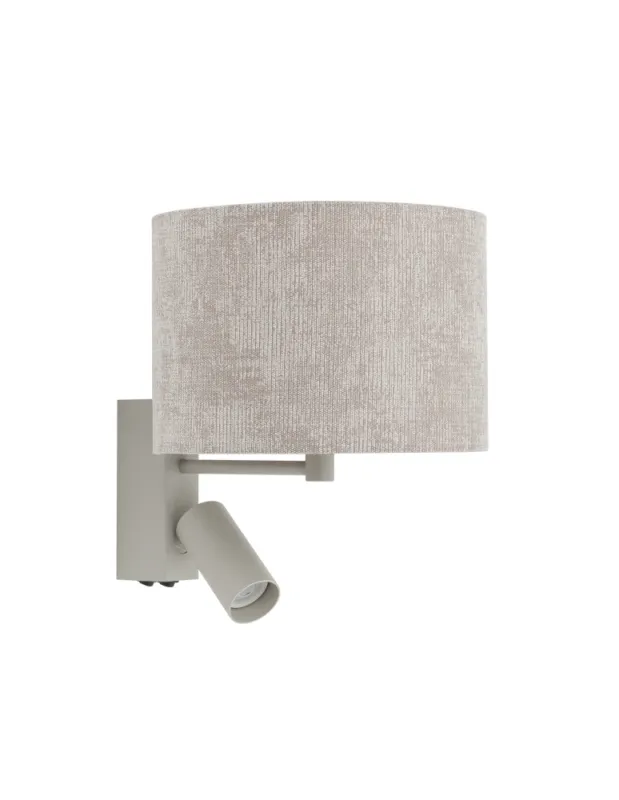 Nowodvorski CEDRO A Ścienna Regulowany z włącznikiem Max moc 10W only LED, 10W only LED E27, GU10 R35 Beż 11668 Dostępne od ręki
