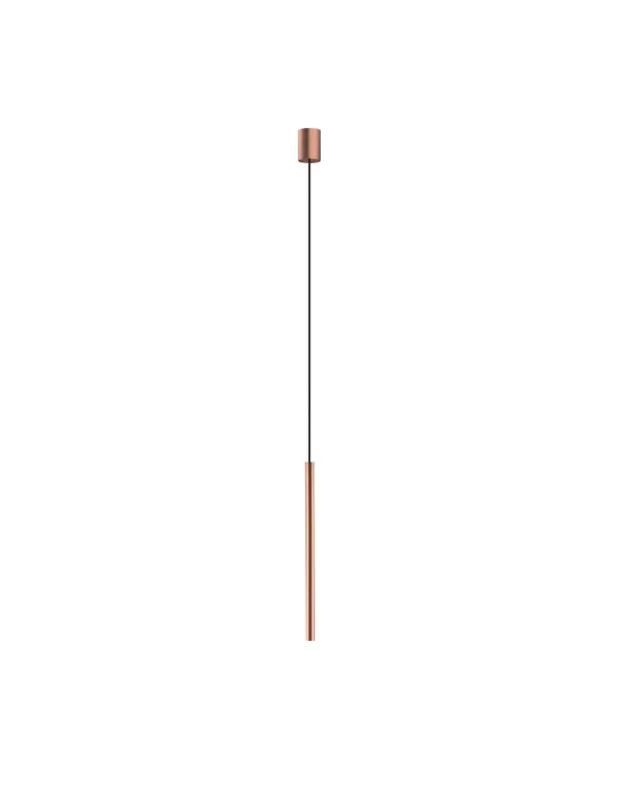 Bestseller Nowodvorski LASER 490 Sufitowa Wisząca Max moc 1x10W only LED G9 Satynowa miedź 10452