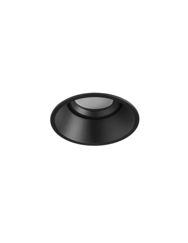 MDC Lampa podtynkowa BENZ czarny mat 1xGU10 ø92mm ruchoma bez oprawki 579609101 Niska cena