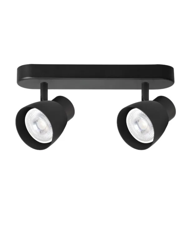 Light Prestige Dravo 2 spot czarny 2xGU10 LP-9523/2WS BK Ostatnie sztuki