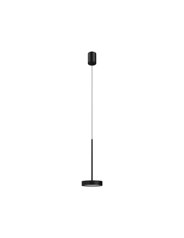 YASKR Lampa Wisząca Awo 1xLED czarna PL0134-BK Ostatnie sztuki