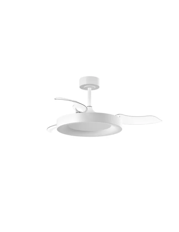 Wybór klientów MDC Wentylator LISBOA biały Ø1065 DC 30W 3A LED 50W CCT zmienna barwa, pilot 588688109