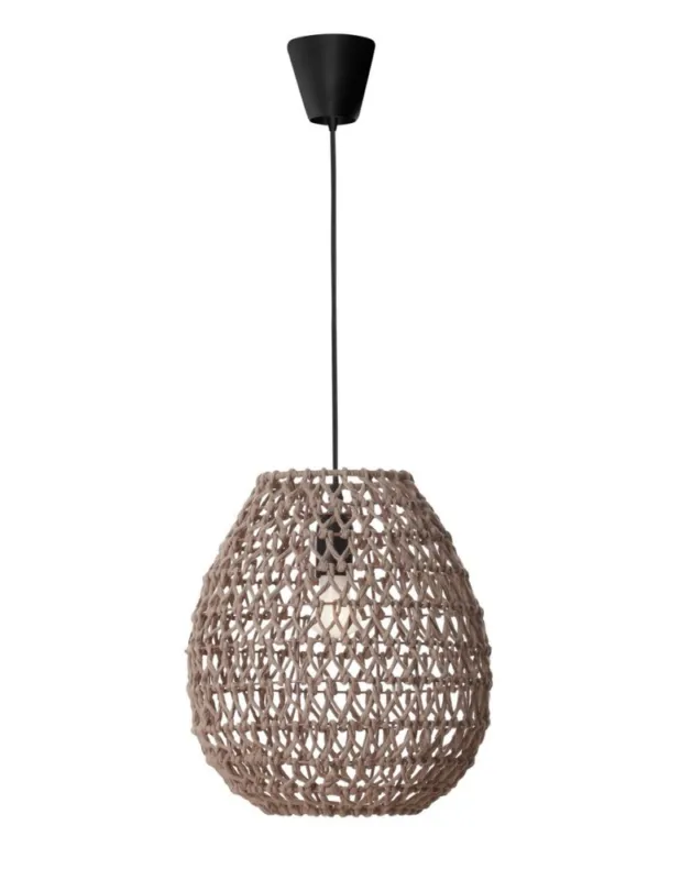 Luces Exclusivas PARANA Wisząca 1xE27 LED mokka LE42140 Super okazja