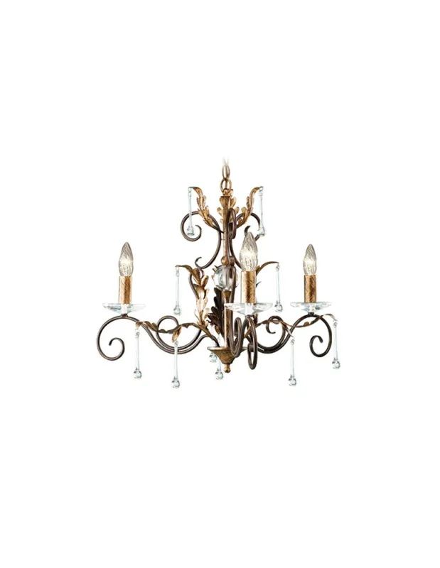 Szybka dostawa Elstead Lighting Interior Wisząca AMARILLI 3x60W E14 AML3 BRONZE kolory-swiatla.pl