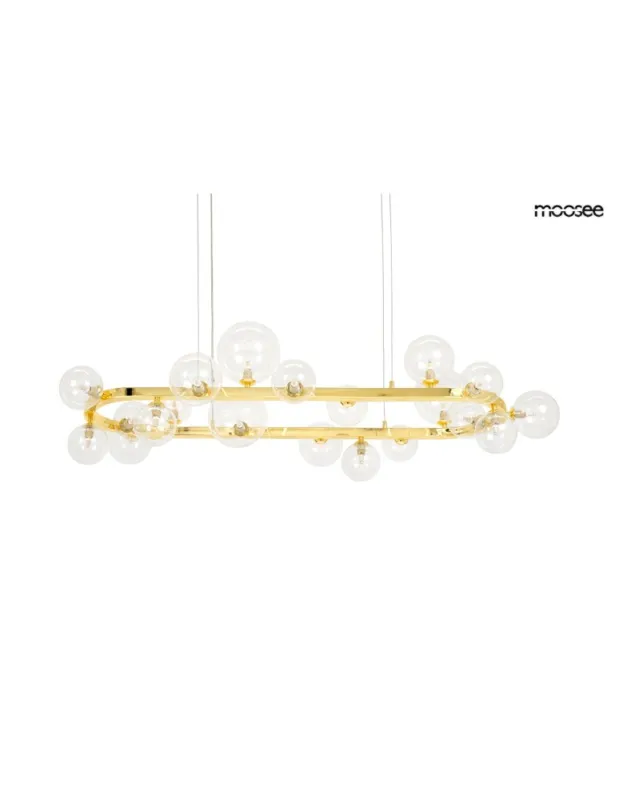 MOOSEE lampa wisząca ALURE OVAL 120 złota (MSE1501100551) Oferta czasowa