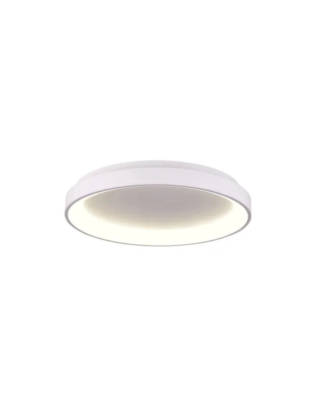 Wyprzedaż Italux Vico Plafon Biały 1xLED 48W 3000K+4000K PLF-53675-058RC-WH-3KS4K-TRDIMM kolory-swiatla.pl