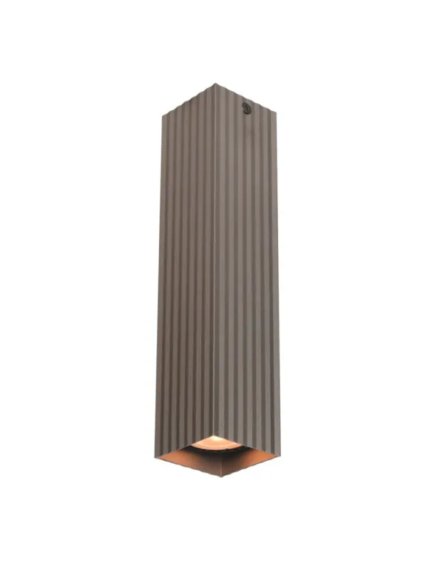 Tylko do końca tygodnia Italux Tecno Natynkowa 1xGU10 10W Brązowy CLN-37492-L-BRO