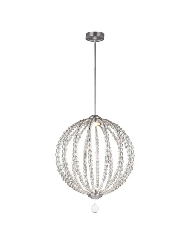 Elstead Lighting Średnia lampa wisząca LED Oberlin FE-OBERLIN-P-M Szybka wysyłka