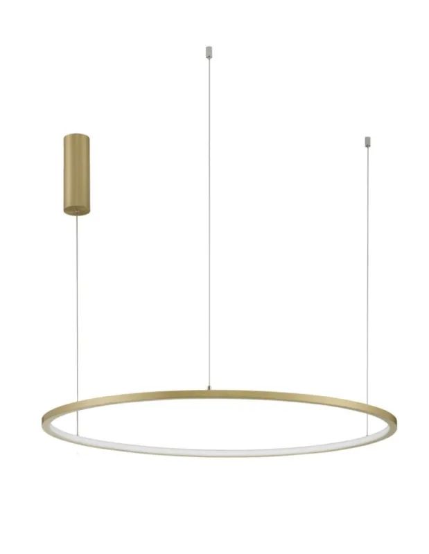 Niska cena Luces Exclusivas TOLUCA Wisząca Nowoczesna złoty i odcienie złota 1xLED max 48W 3000K LE42778