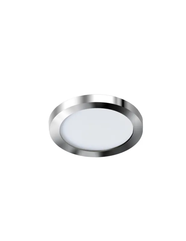 Azzardo SLIM 9 ROUND 4000K IP44 CHROME 1xLED Wpuszczana Chrom IP44 AZ2862 kolory-swiatla.pl Nie przegap