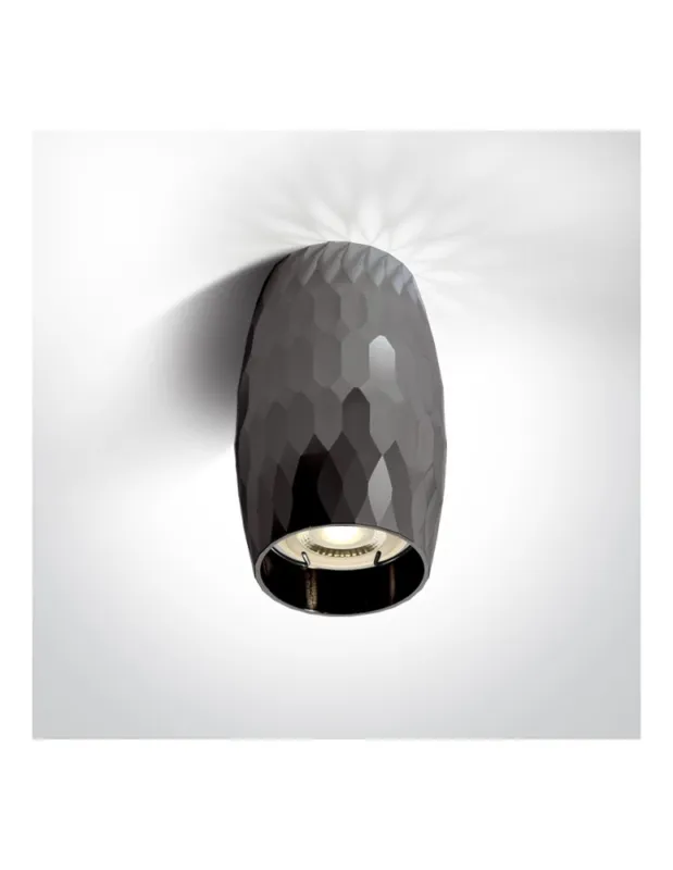 One Light MONOLITOS sufitowa 10W GU10 ciemny chrom 12105H/DC Popularny