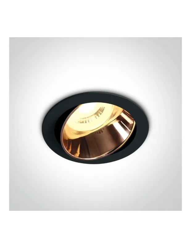 Kup online One Light Lampa LED do sypialni czarna miedź Vitali 11105M/B/CU kolory-swiatla.pl