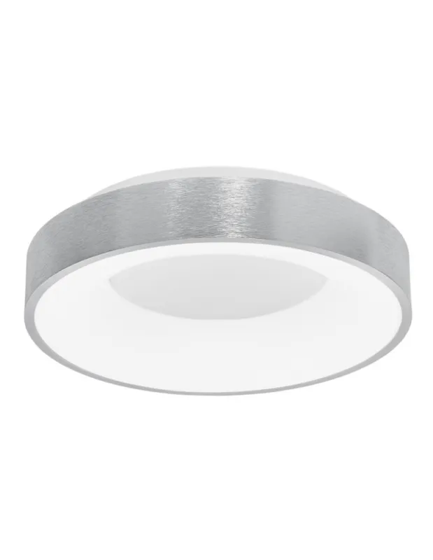 Popularny Luces Exclusivas TOME Sufitowa LED 30W 1950lm 3000K Ściemnialna szczotkowane srebro LE41534