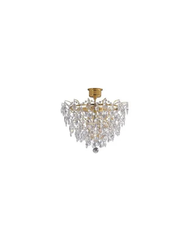 Łatwy zwrot Markslojd ROSENDAL 4L Złoty/MC 100510 Plafon kolory-swiatla.pl