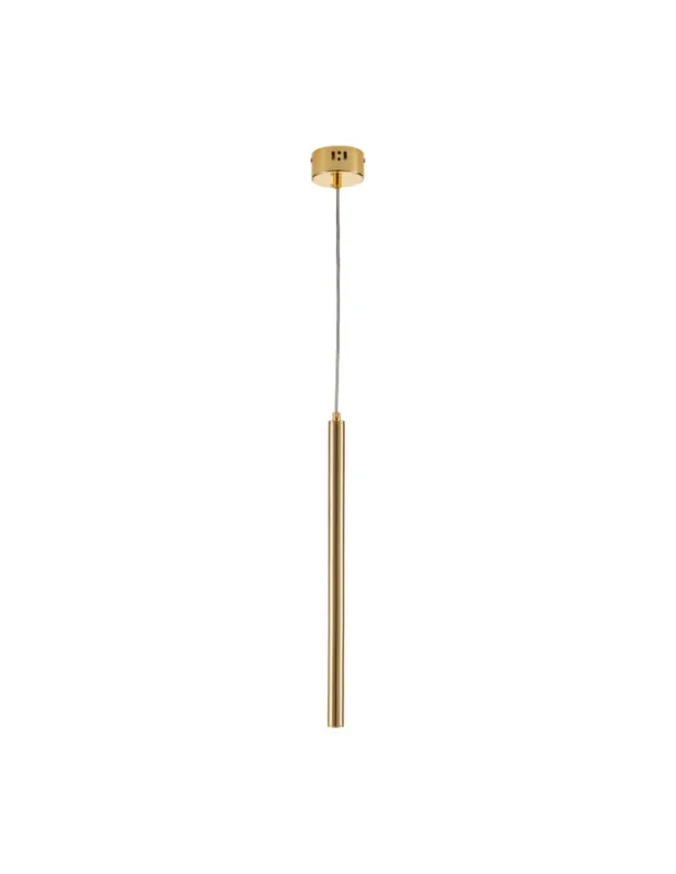 Step into Design Lampa wisząca SLIM złota 45cm Okazja