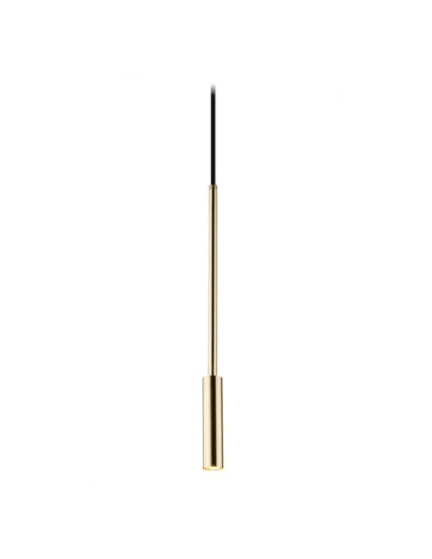 Amplex Lampa wisząca Lara 1 - Mosiądz polerowany-czarna (1700 mm) 8346 Niska cena