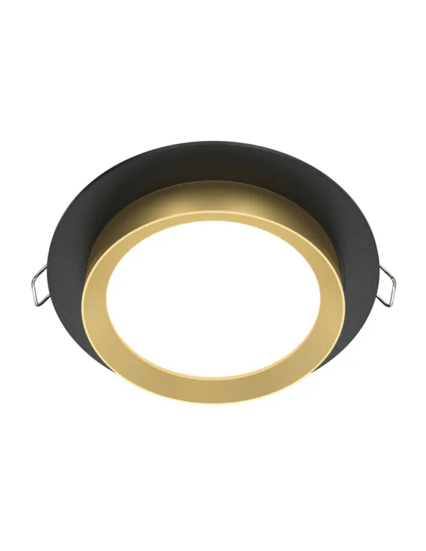 Maytoni Hoop Podtynkowa 1xGX53 15W Czarny, Złoty DL086-GX53-RD-BG Nowość